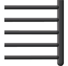 Handdoekradiator met vijf verwarmingselementen