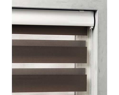 Vensterrolgordijn met streepmotief voor binnenshuis