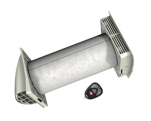 Buisventilator met afstandsbediening