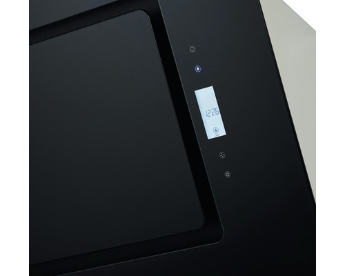 Close-up van het bedieningspaneel van de afzuigkap