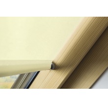FAKRO Rolgordijn lichtdoorlatend handbediend met haakjes ARS I 55/78-98 007 gebroken wit