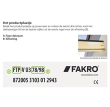 FAKRO Plissé honeycomb verduisterend handbediend APF II 114/118 606 antraciet-thumb-9