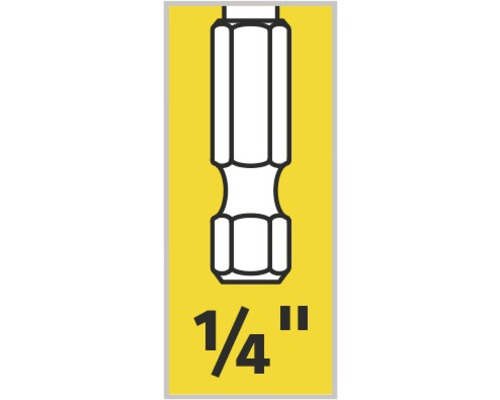 1/4 inch zeskant dopsleutel