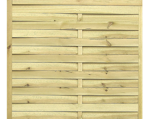 Houten schuttingelement met horizontale planken