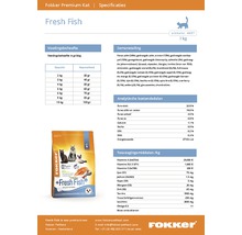 FOKKER Kattenvoer fresh fish 7 kg