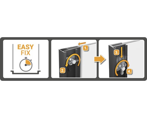 Instructie voor eenvoudige bevestiging