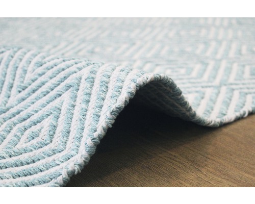 Tapijt met geometrisch patroon van katoen