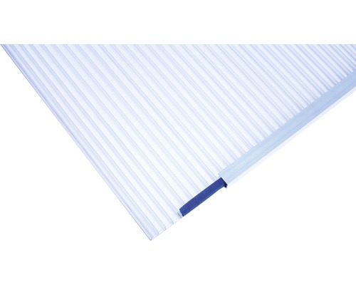 Polycarbonaat lichtplaat met profiel