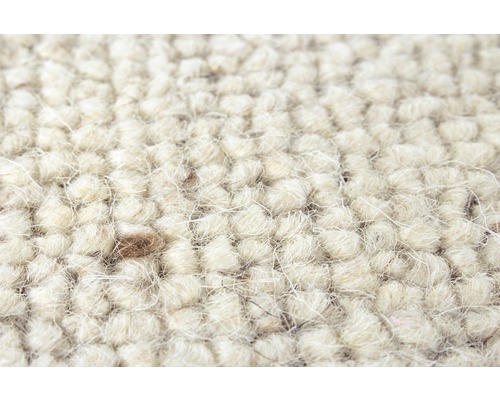 Detailopname van een tapijt met een lussenstructuur