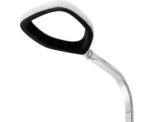 Gebogen tafellamp van metaal