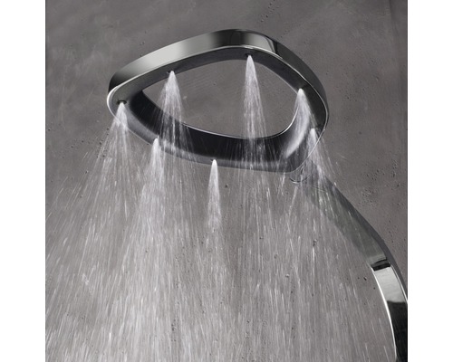 Hoofddouche met meerdere waterstralen