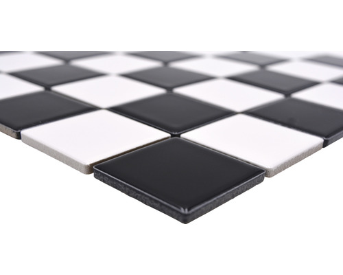 Mozaïektegels met schaakbordpatroon