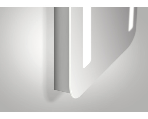 Witte wandlamp in detail