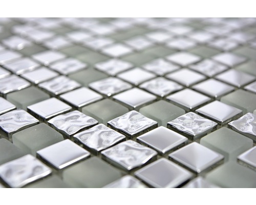 Close-up van mozaïektegels voor binnenshuis