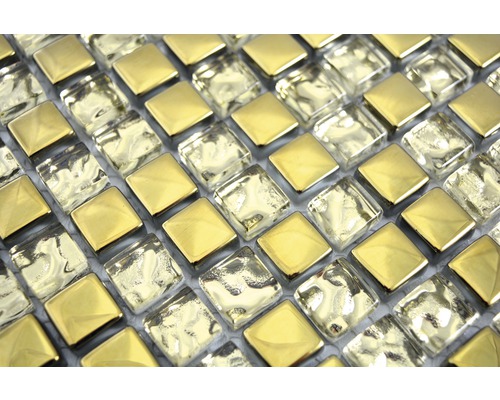 Close-up van vierkante mozaïektegels