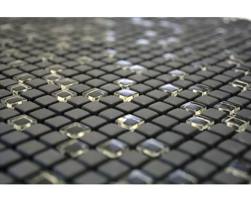 Mozaïektegels met vierkante, matte en glanzende oppervlakken