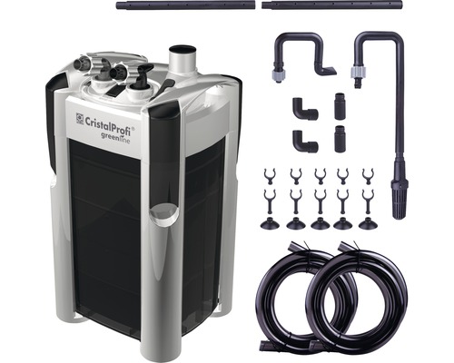 Aquarium buitenfilter met toebehoren