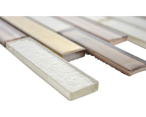 Glasmozaïektegel in staafvorm