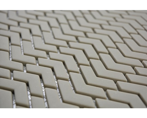 Mozaïektegels in pijldesign