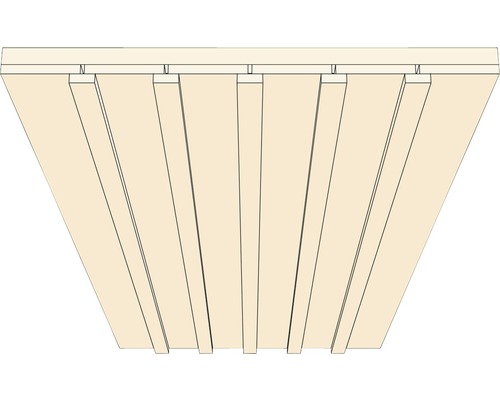 Houten panelen voor wand- of plafondbekleding