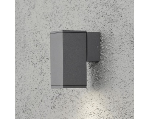 Vierkante buitenwandlamp voor gevelverlichting.