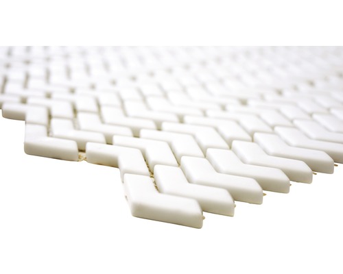 Keramische mozaïektegel, chevronpatroon