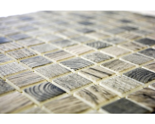 Mozaïektegels met houtlook