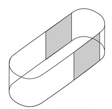 Illustratie van een bandconstructie