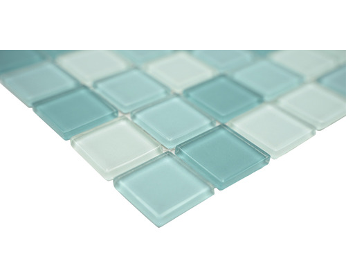 Glazen mozaïektegel