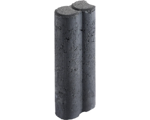 LUSIT Mini palissade antraciet 25 x 6 x 9,4 cm Enkele betonnen straatsteen