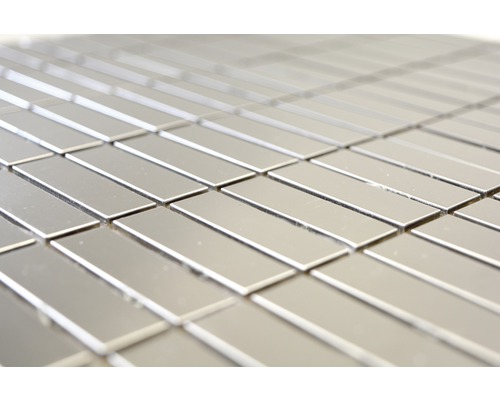 Rechthoekige mozaïektegels van metaal