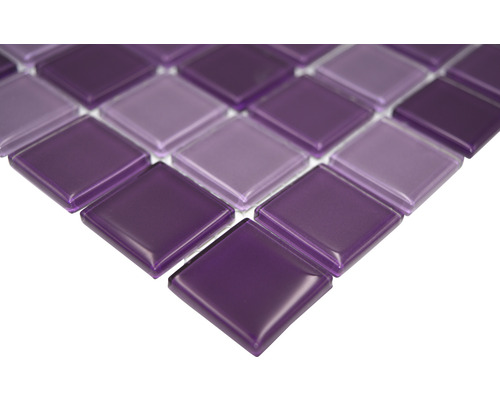 Vierkante mozaïektegel van glas