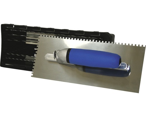 Tegelzetspaan met verwisselbare bladen in opbergkoffer