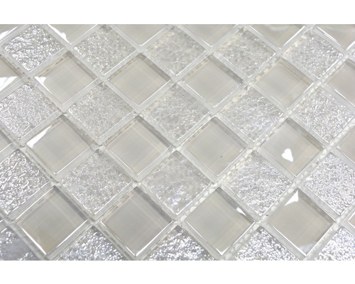 Close-up van een mozaïek van glastegels