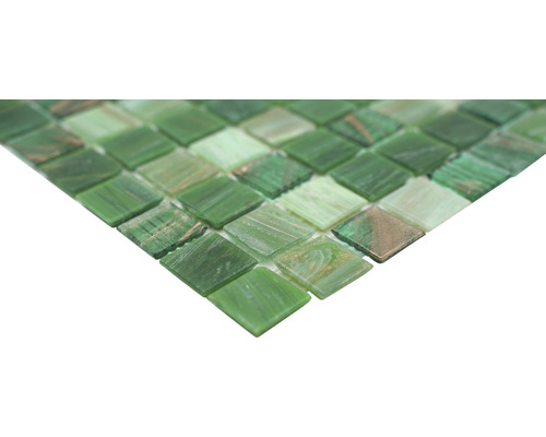 Vierkante mozaïektegels van glas