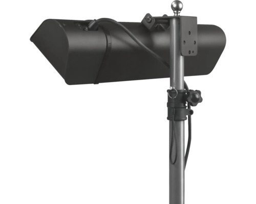 Spot gemonteerd op een paal voor buiten