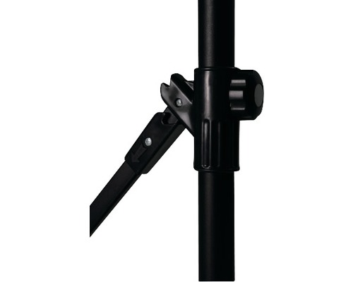 Statiefpoot met verstelmechanisme voor een stevige stand