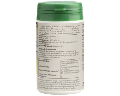 Pokon stekpoeder ter bevordering van de wortelvorming bij stekken