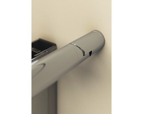 Gedetailleerde afbeelding van een metalen deurklink