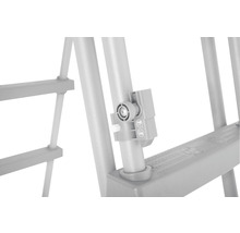Detailopname van een ladder met verstelmechanisme