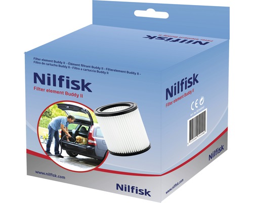 Nilfisk Filterelement Buddy II in verpakking