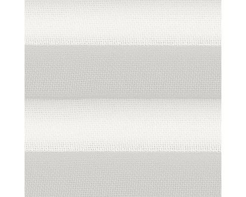 Close-up van een witte plisséstof