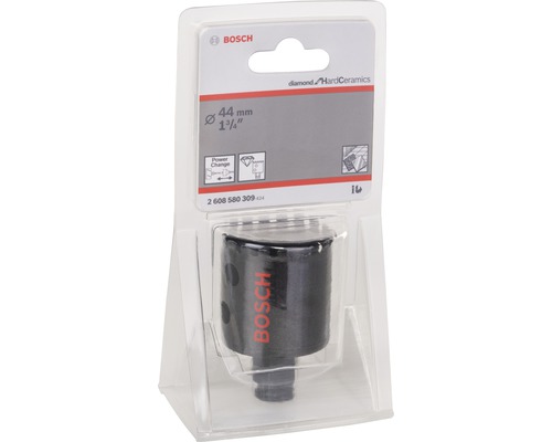 Bosch gatenzaag met een diameter van 44 millimeter in verpakking