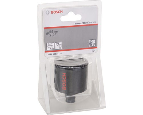 Bosch logo diamantboor 54 millimeter diameter in verpakking