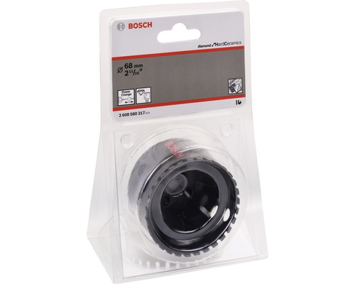 Bosch gatzagen met een diameter van 68 mm in verpakking