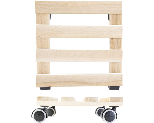 Houten rolplank met wielen