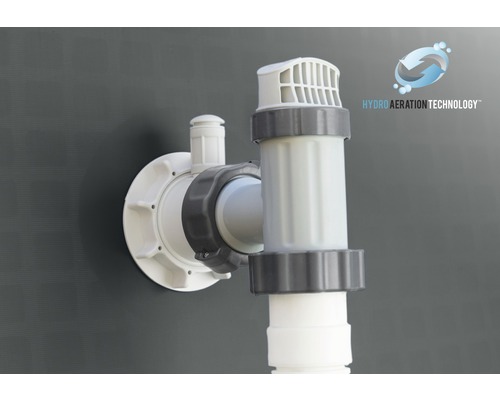 Zwembad inlaatfitting met Hydro Aeration Technology