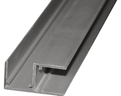 GUTTA Aluminium Hoekverbindingsprofiel voor 16 mm kanaalplaat, 2000 mm