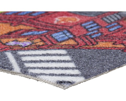 Deurmat met brandweerwagen motief