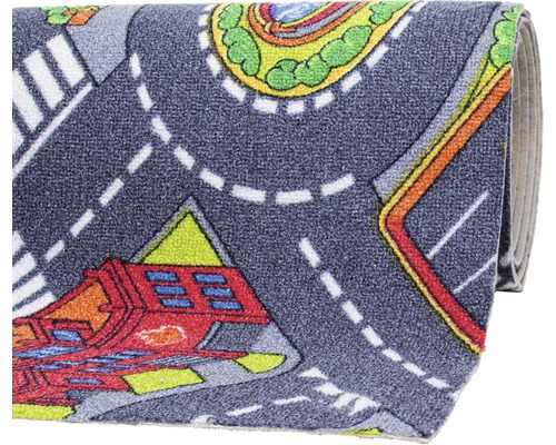 Tapijt met stratenpatroon voor kinderkamer